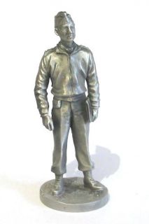 General Mark Clark World War 2 Pewter Soldier Figurine