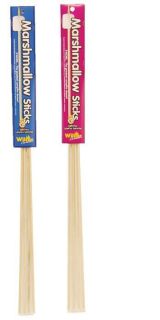 Wooden Campfire Marshmallow Roasting Sticks 48 Pack