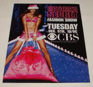2005 CBS TV Ad Page Victorias Secret Fashion Show