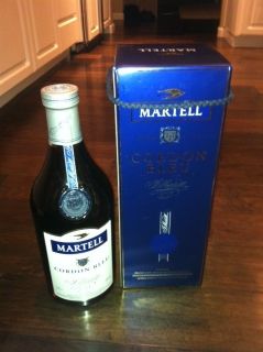 Martell Cordon Blue 3 Liter Very RARE Bottle Liquor