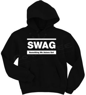 Swag Something We Asian got Hoodie Sweater Dope ILLEST JDM BBC YMCMB