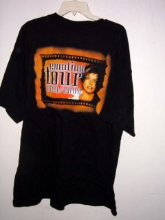 New Vintage XXL Martina McBride T Shirts 1999 Emotion Tour 54 Chest