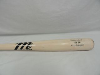 2012 Marucci VW 10 Wood Baseball Bat 32 30 oz 2 5 8 Barrel