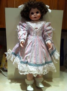 MORGAN BRITTANY VICTORIAN MARY BETH LIMITED EDITION DOLL, 1994 BISQUE