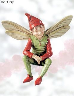 Cicely Mary Barker Good Elf Flower Garden Fairy Ornament Figrine NIB