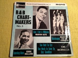 Chart Makers No 3 Mono Marvin Gaye Martha Stateside SE 1022 EP