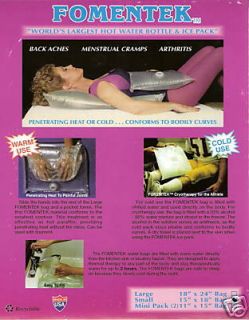 Large Fomentek Hot Cold Water Bag Massage Supplies