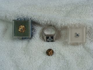 Vintage Mason Jewelry from Estate Mason Ring Pins