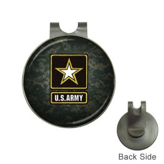 US Army Golf Ball Marker Hat Clip
