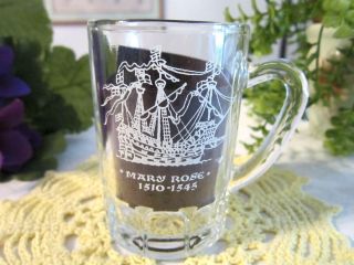 Mary Rose English Warship 1510 1545 Beer Mug Style Shot Glass
