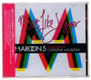 Maroon 5 Moves Like Jagger 9 Track EP China CD 2012 New
