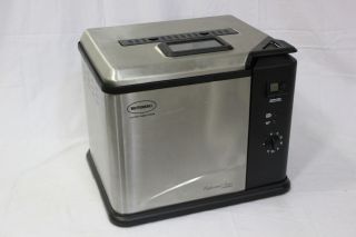 Masterbuilt BUTTERBALL Indoor Electric TURKEY Fryer 23012411 Stainless
