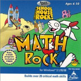 School House Rock Math Rock Age 6 10 PC Mac New