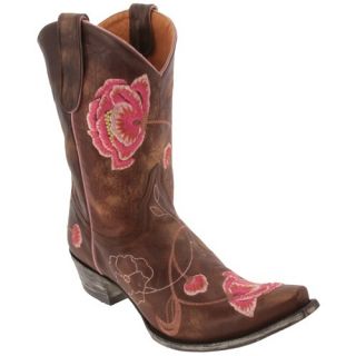 New Old Gringo Brass Pink Leather Marsha 10 Western Boots 7 5