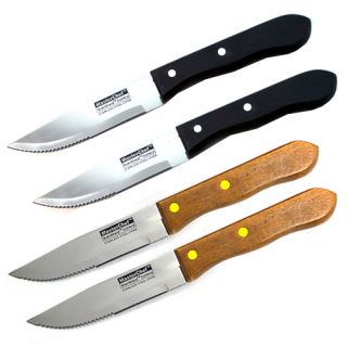 MasterChef 4 pc Jumbo Steak Knife Set  Surgical High Carbon Stainless
