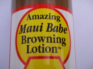 Maui Babe 8 oz Browning Lotion Amazing FRESH Hawaii Direct Tanning Sun