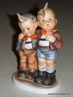 Vintage 1950s Max and Moritz Goebel Hummel Figurine 123 TMK2 Full Bee