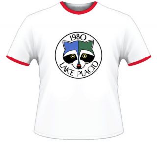 1980 Lake Placid Mascot Olympics T Shirt
