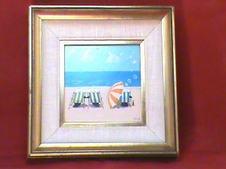 Whipple Nuns Smoking on The Beach Oil Painting on Masonite