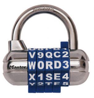 New Master Lock 1534D Password Plus Combo Lock