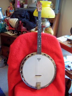 Banjo Maybell Made by Slingerland 1920 30 Waverly Tailspiece 4 String
