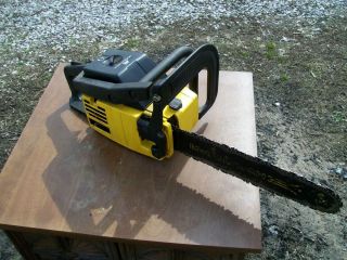 DID RUN MCCULLOCH PROMAC 610 CHAINSAW FOR PARTS OR FIXUP CONDITION PRO