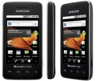Samsung Galaxy SPH M820 Prevail Obsidian Black Boost Mobile Smartphone
