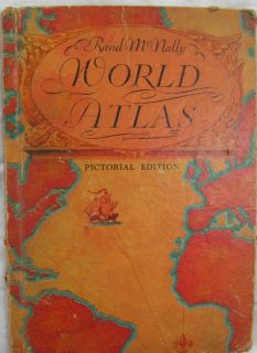 Rand McNally World Atlas Pictorial Edition 1934