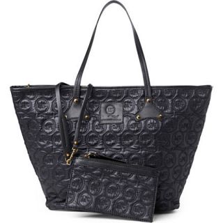 New McQ by Alexander McQueen Black Quilted Shopper Bag US$380 00