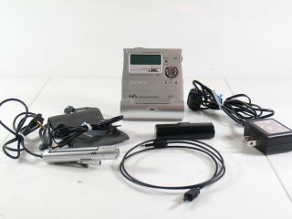 Sony MD Walkman MZ R909 Portable MiniDisc Player Recorder EXTRAS