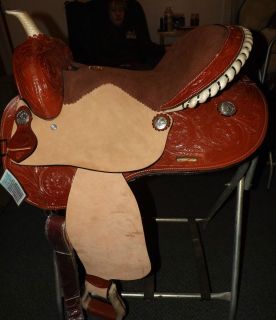 New 16 inch Double T Barrel Saddle