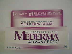 New Mederma Skin Care for Scars Advanced Scar Gel Exp 11 13