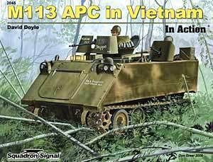 SQD2045 M113 APC in Vietnam in Action Full Color Squa