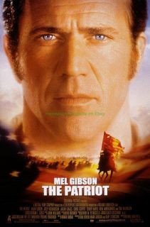 The Patriot Payback Movie Poster Mel Gibson 27x40 S