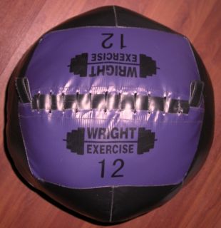 12 lb Wright Medicine Ball Crossfit Wall Med Ball 12lb