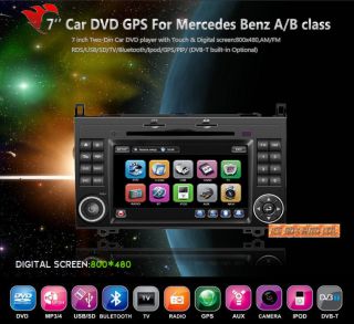 DVD GPS DVB TMC 3G Player Mercedes Benz A B Class Viano Sprinter Vito