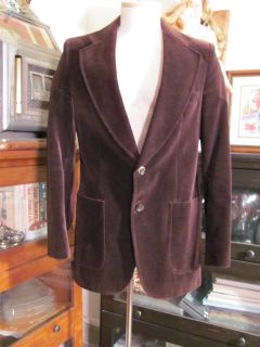 Vintage 60s St Michael Brown Jacket Blazer 38L