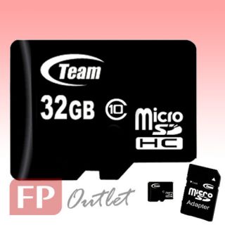 Class 10 Memory Card w SD Adapter MicroSD Cell Phone Camera