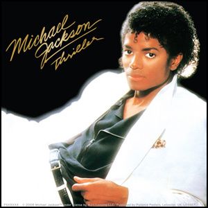 Michael Jackson Thriller Album Logo Sticker