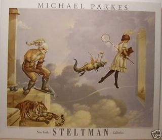 Michael Parkes Desert Dream Fine Art Poster
