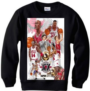 Nike Michael Air Jordan Spike Lee Chicago Bulls Sweatshirt Sweater 90s