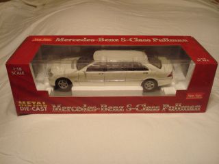 18th Scale Mercedes Benz s Class Pullman Limousine by Sun Star