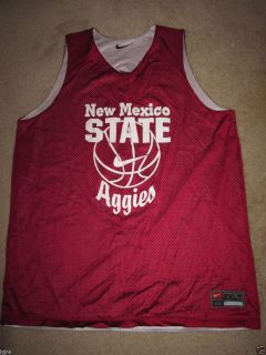 Nmsu New Mexico State Aggies Hoops Basketball Practice Jersey 2XL