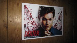 Dexter Morgan Michael C Hall Avenging Angel Poster
