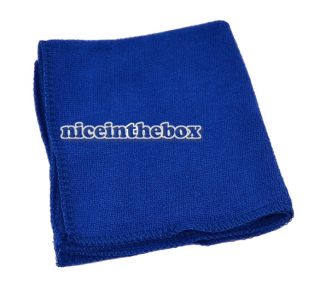 New Blue Microfiber Towel Car Cleaning Wash Clean Cloth 30x30cm Hot