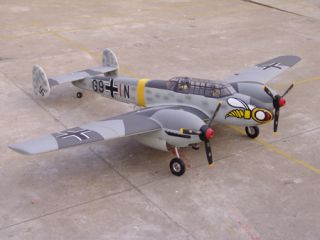 Brian Taylor MESSERSCHMITT BF 110C Full Size Plans Patterns 72 in wing