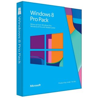 Microsoft Windows 8 Pro Pack Retail License Only 1 Computer Upgrade