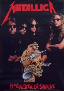 Metallica 24x34 Harvester of Sorrow Poster