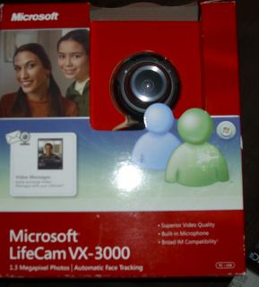 Microsoft LifeCam VX 3000 Webcam