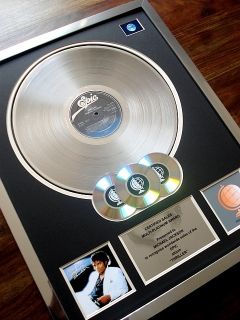 Michael Jackson Thriller Multi Platinum Disc Record Award Album